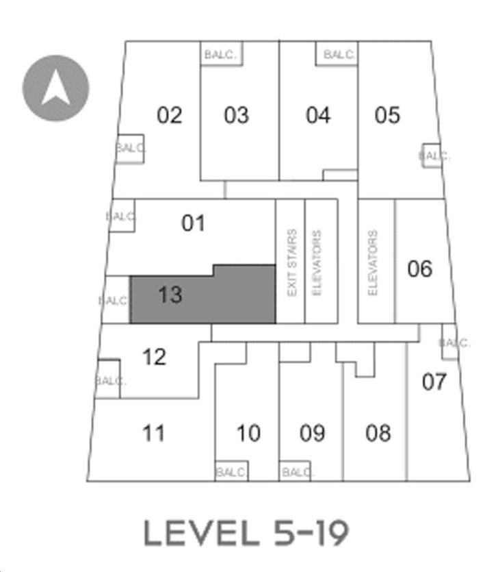 CG Tower Terra Cotta Key Plan