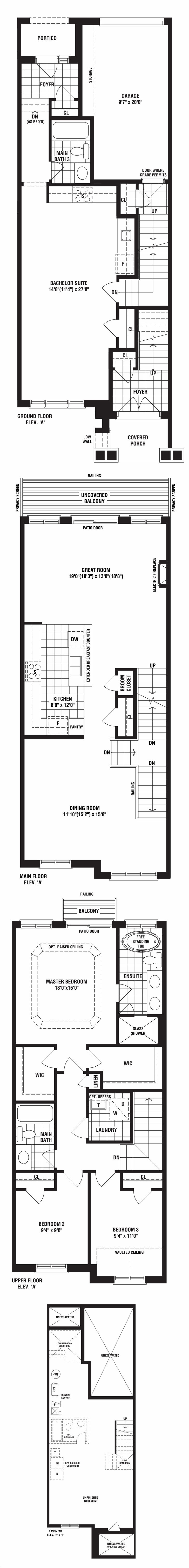 Caledon Trails Homes Hickory TH