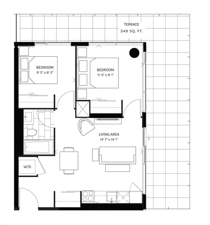 Canary Commons Condos Model EET