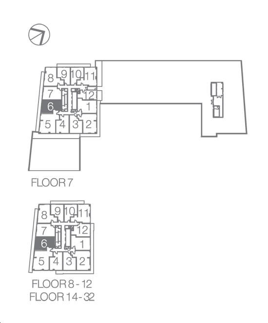 Canopy Towers 2A Key Plan