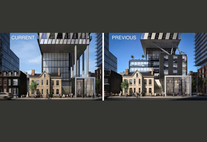 Comparison for Design iterations for the Carlyle Condos