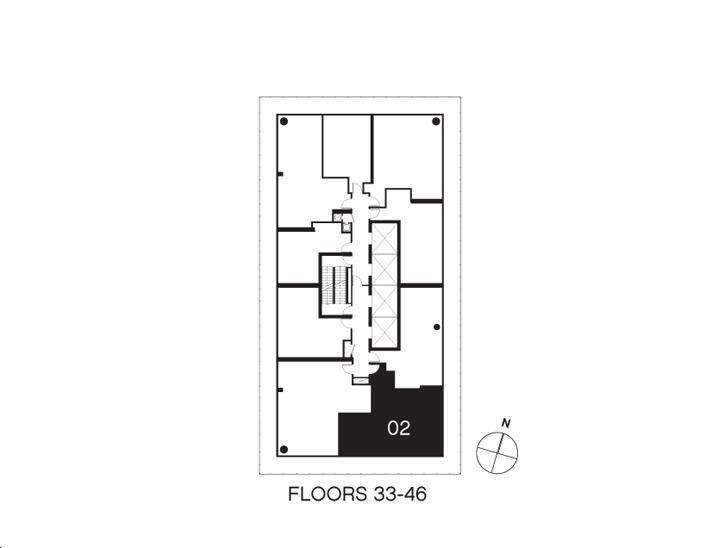 Casa II Condos CYAN Key Plan