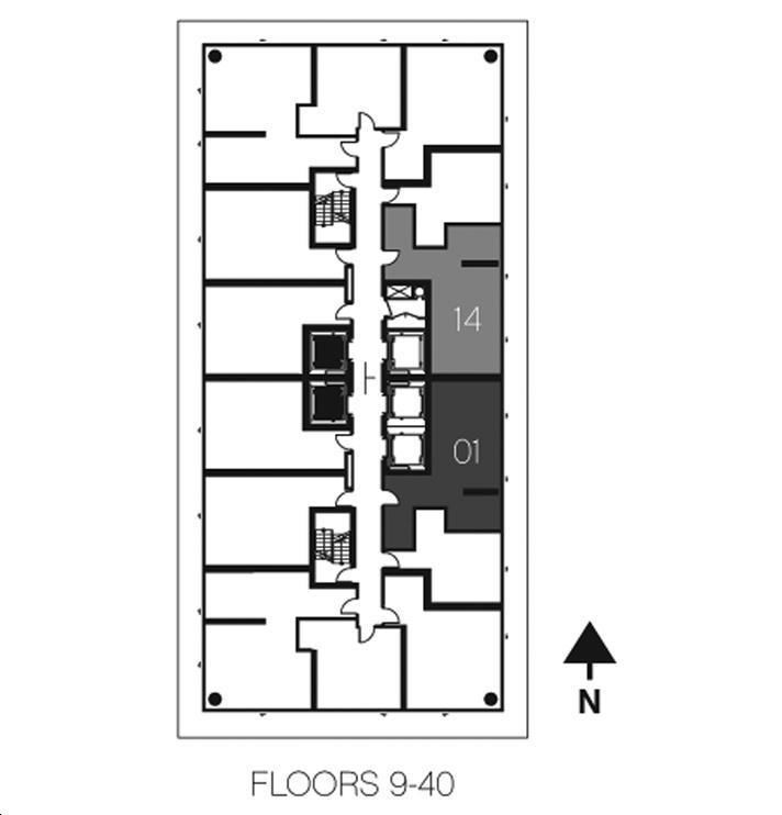 Casa III Condos Kelly Key Plan