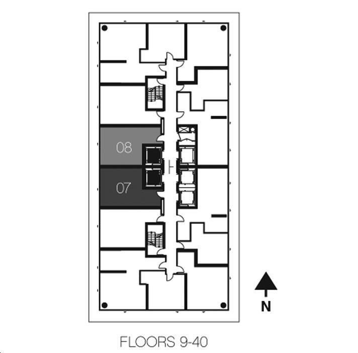 Casa III Condos Victoria Key Plan