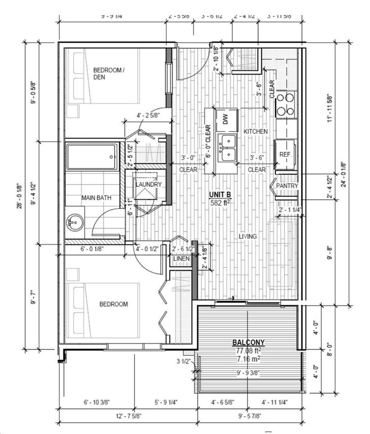 Castello Cornerbrook Calgary By Luxuria-Homes |Unit B Floorplan 2 Bed ...