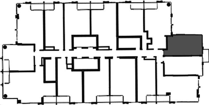 Celeste Condos A439 Key Plan