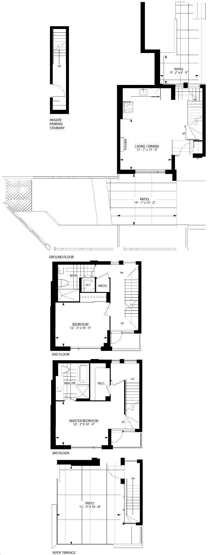 Celsius Condos by ShiuPong Celsius 06 Floorplan 2 bed