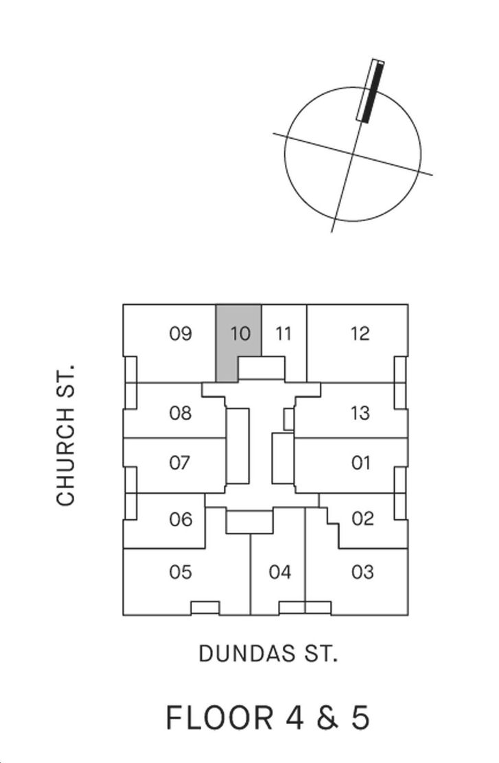 Centricity Condos 0A Key Plan