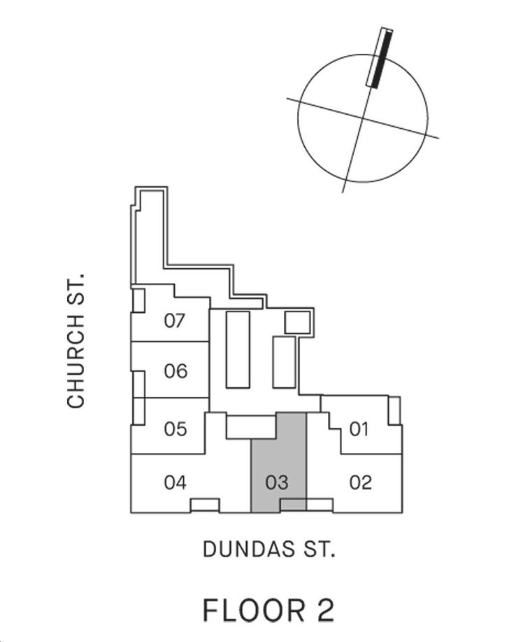 Centricity Condos 1P+D Key Plan