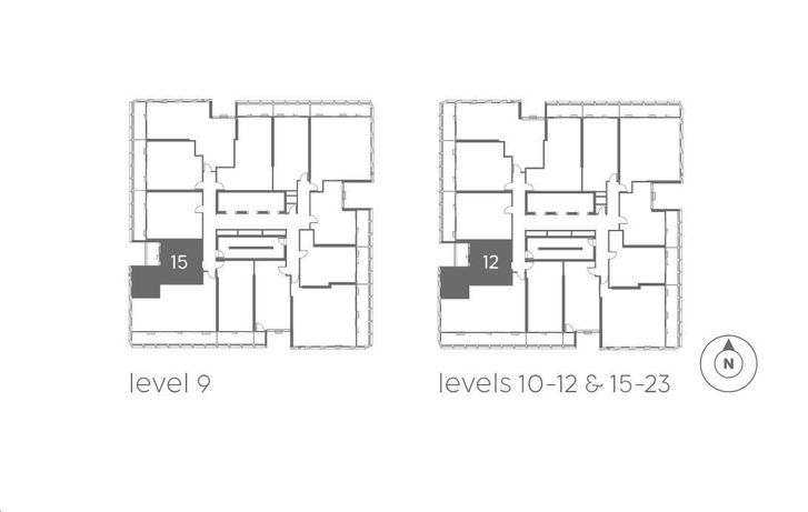 Cielo Condos C-04 Key Plan