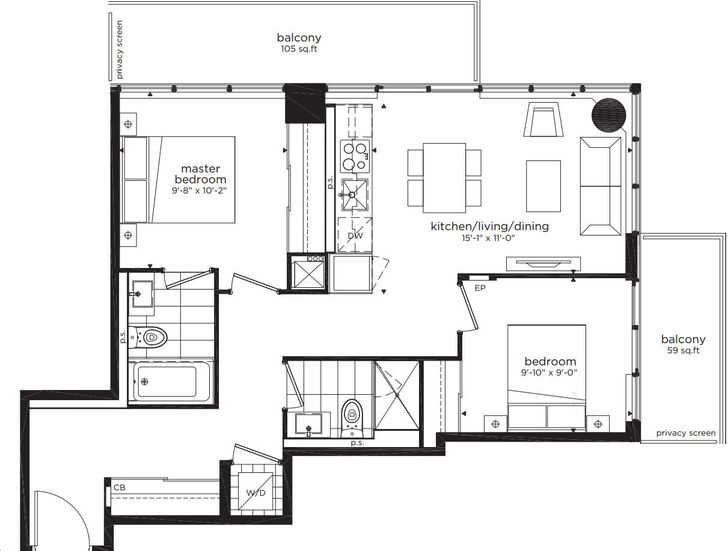 Citylights on Broadway Condos by Pemberton |ASSIGNMENT UNIT 2G-S ...