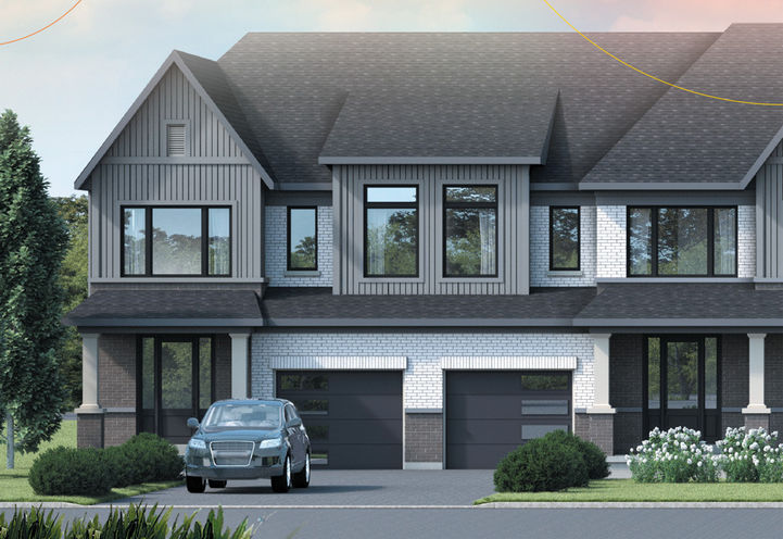 Cobie Towns Signature Series Exterior View of Homes