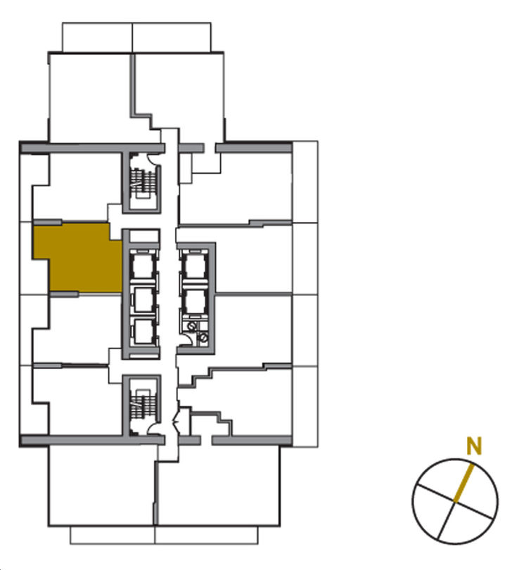 Concord Canada House Condos 2 Lower Plan 01 Key Plan