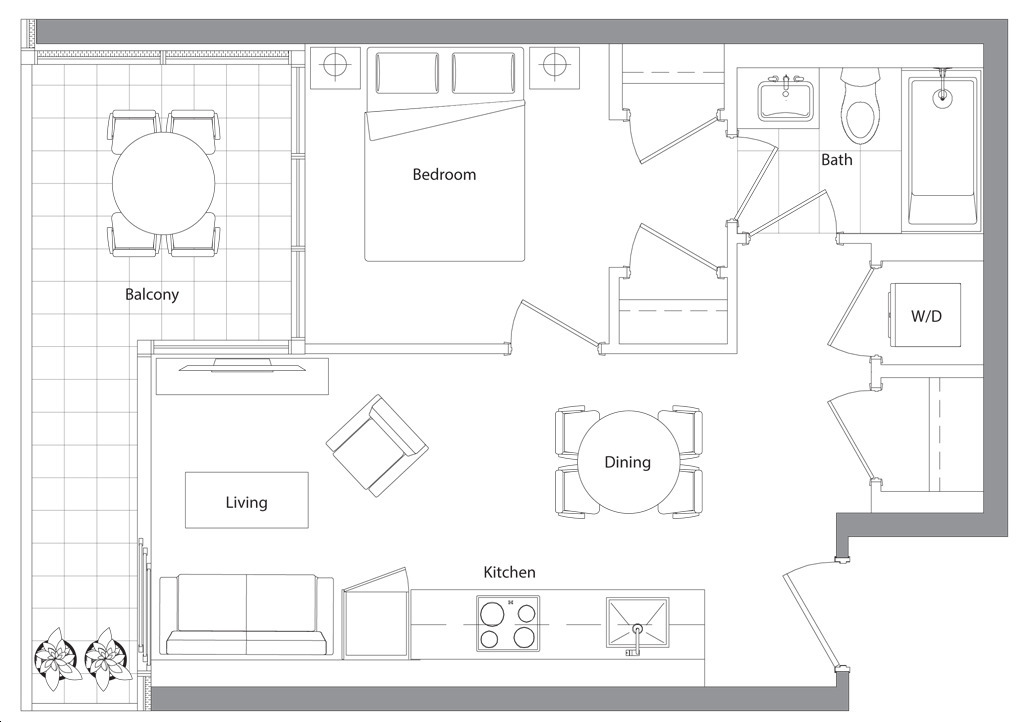 2 Bedroom House Plans Home Design