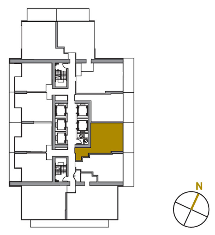 Concord Canada House Condos 2 Lower Plan 08 Key Plan