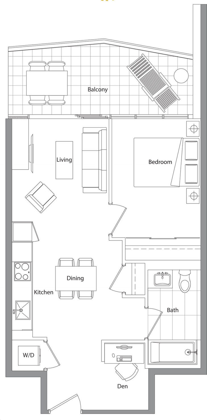 Concord Canada House Condos 2 Podium 612 sq.ft