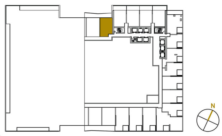 Concord Canada House Condos 2 Podium 612 sq.ft Key Plan