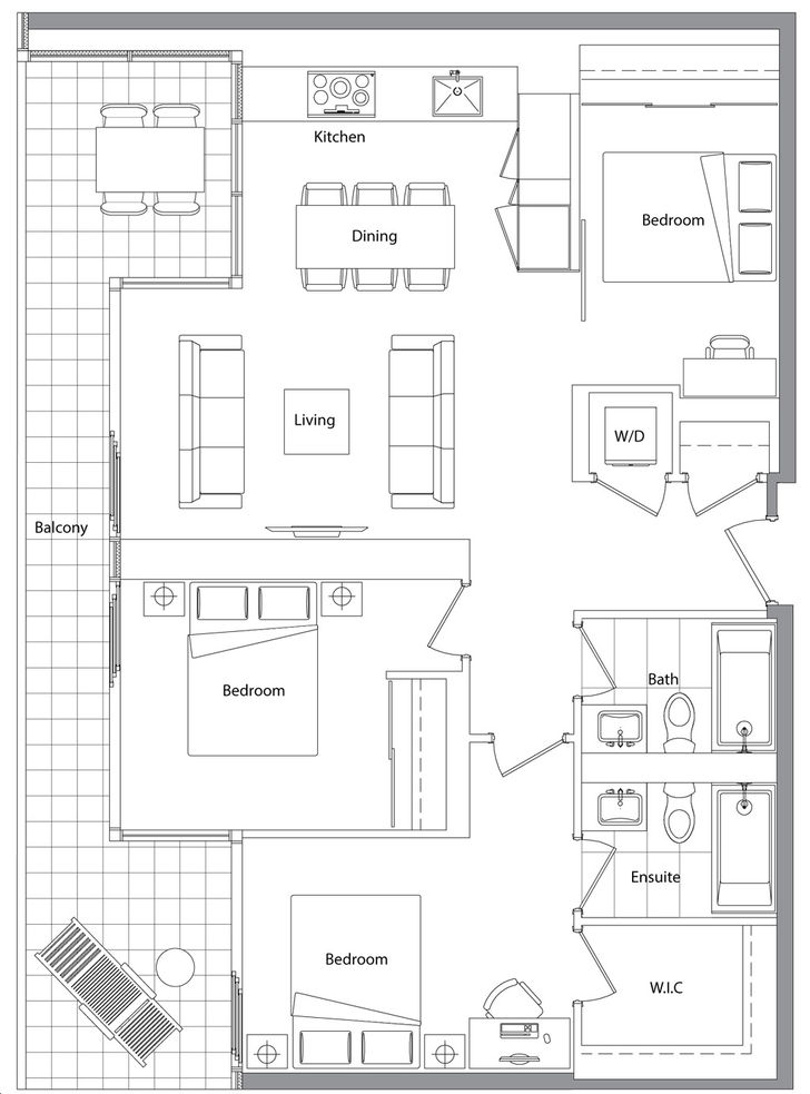Concord Canada House Condos 2 by ConcordAdex Upper Plan