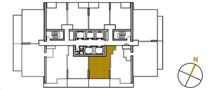 Concord Canada House Lower Tower Plan 7 Key Plan