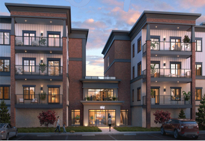 Creemore Condos Building Exterior Entrance View