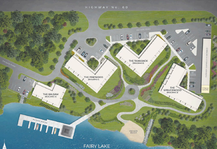 Crescent Bay Condos Site Plan