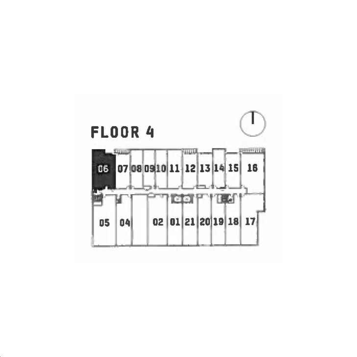 DUKE Condos 2B-P Key Plan