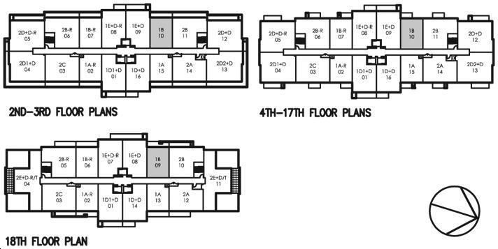 Danforth Village Estates 1B Key Plan