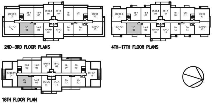 Danforth Village Estates 2C Key Plan