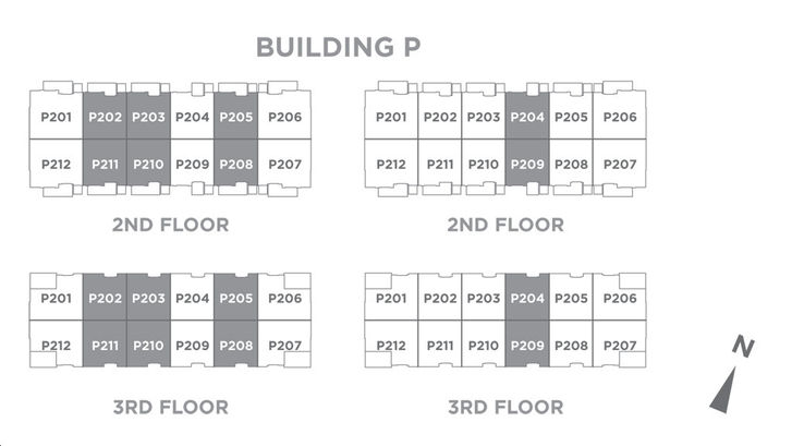 Daniels Keelesdale Condos and Towns ASSIGNMENT UNIT Model C Key Plan