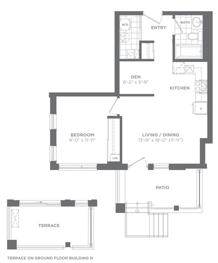 Daniels Keelesdale Condos and Towns Model 1C+D (R)