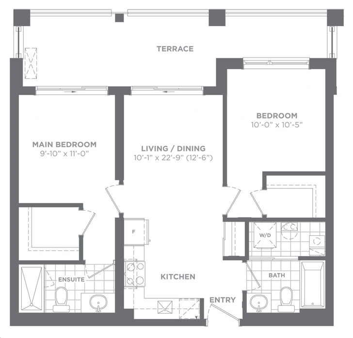 Daniels Keelesdale Condos and Towns Model 2T