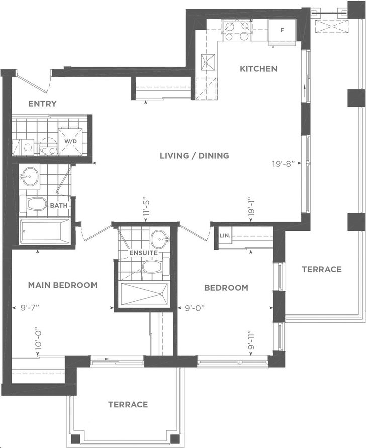 Daniels Keelesdale Condos and Towns Model 2X