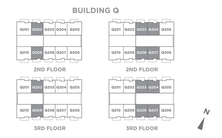 Daniels Keelesdale Condos and Towns Model E Key Plan