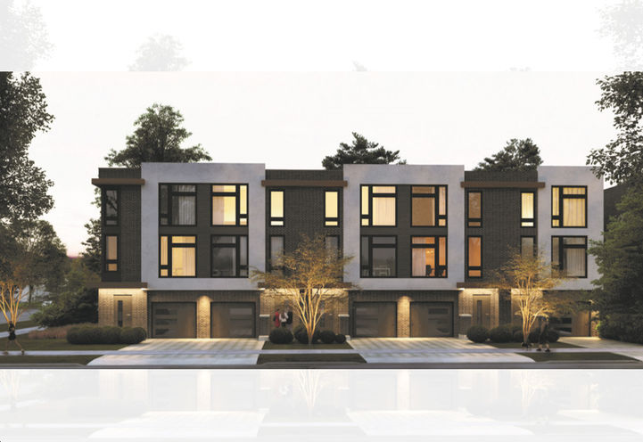 Downsview Townhomes Exterior Front View