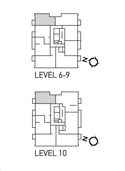 East Pointe Condos 1O Key Plan