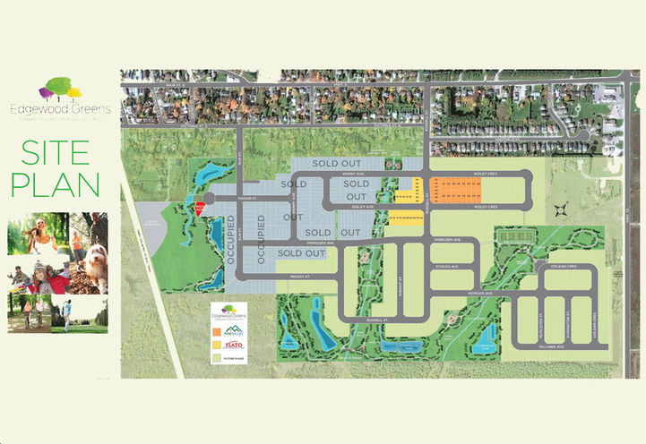 Edgewood Greens Home Site Plan