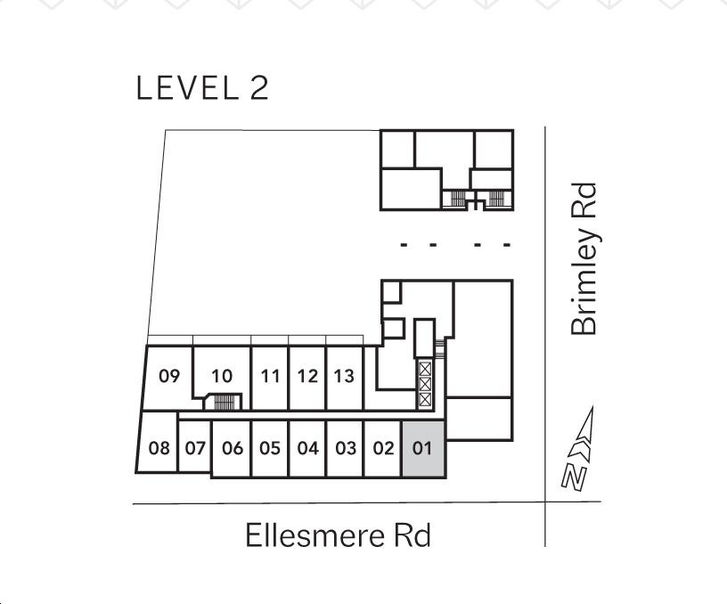 Elle Condos C2 Key Plan