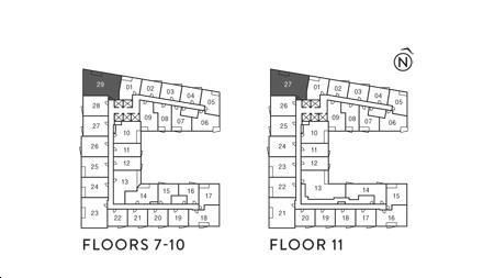 Empire Quay House Condos Venice Key Plan