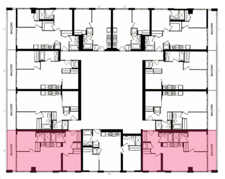 Exchange District Condos Berlin Key Plan