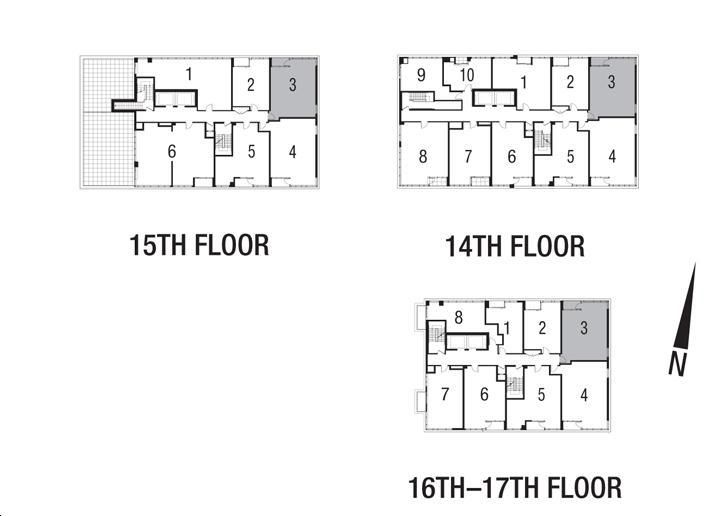 Fabrik Condominiums BAKER Key Plan