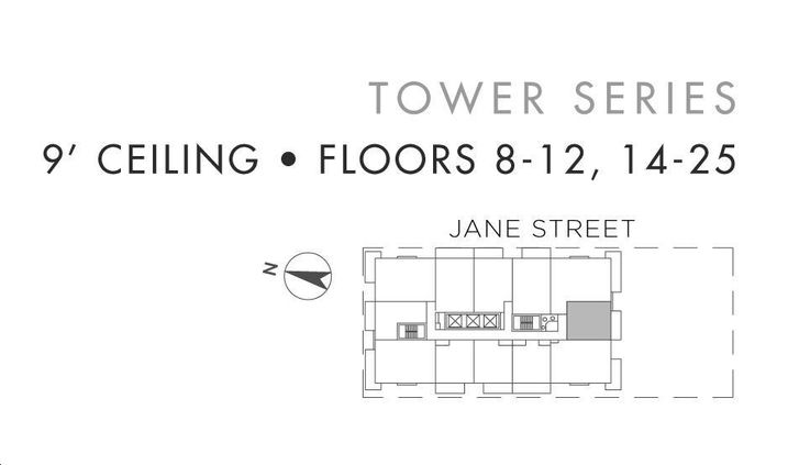 Fifth at Charisma Condos A586 Key Plan