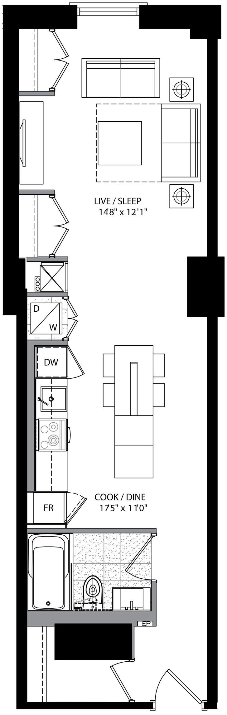 Five Condos at 5 St. Joseph HERITAGE 1