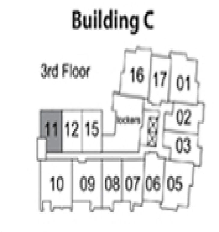 Fontana Condominiums 600 Key Plan