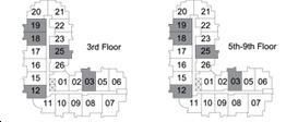 Fontana Condominiums 698 Key Plan