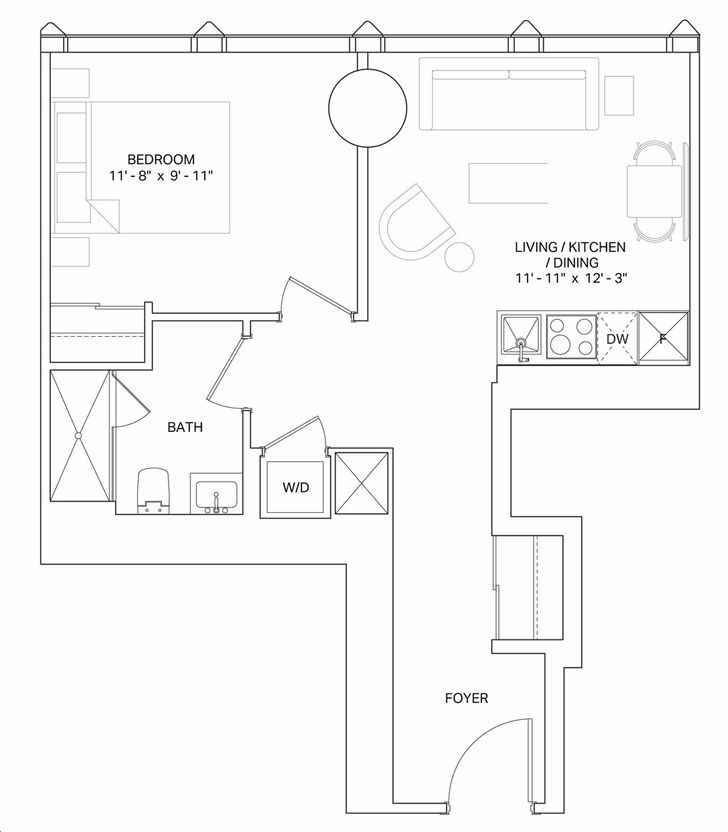 Freed Hotel and Residences 1.2 BF/1.1B