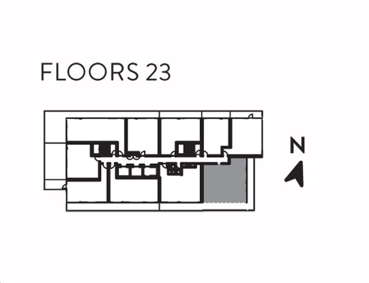 Galleria on the Park 3B+D 09 *Terrace Suite* Key Plan