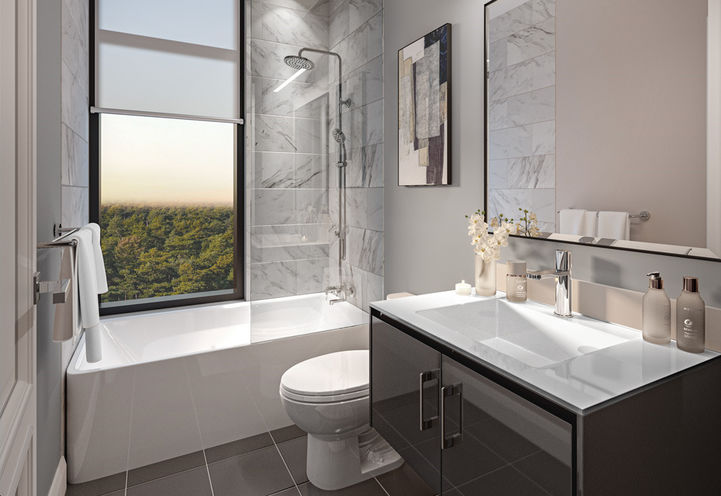 Gemini Condos South Tower - Suite Bathroom