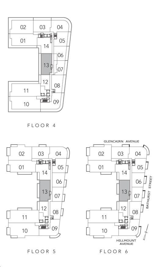 Glen Hill Condos Kirkland Key Plan