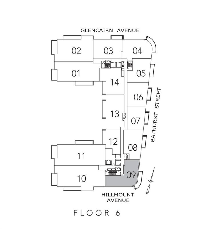 Glen Hill Condos Viewmont S Key Plan