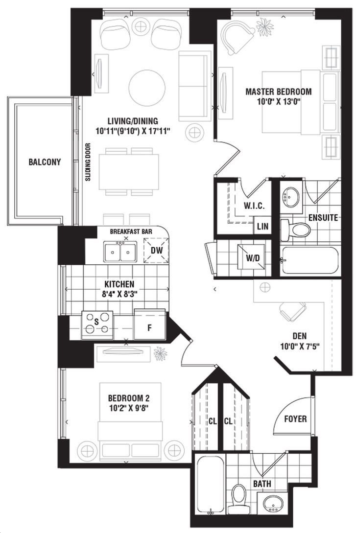 Grande Mirage by Conservatory Destiny PH Floorplan 2 bed